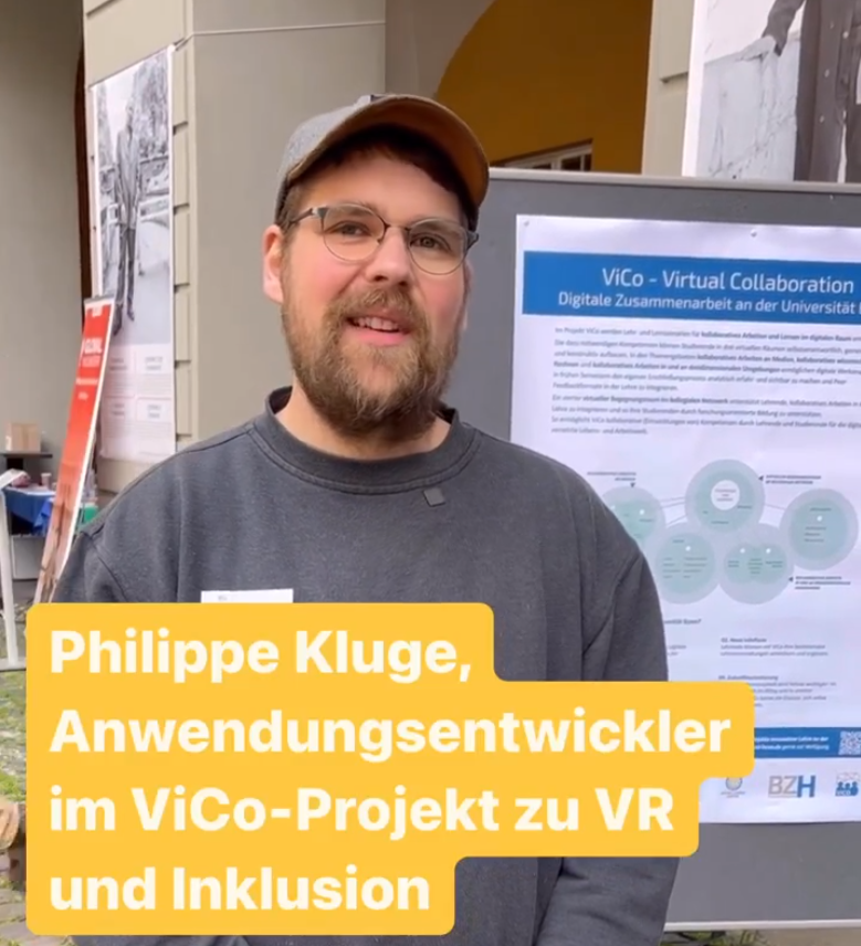 Philippe Kluge bei der Fair of Opportunities